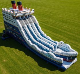 T8-8875 Escorregador Seco Inflável Titanic