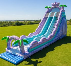 T8-8918 Shimmer & Shine Tropical Escorregador Inflável de Água