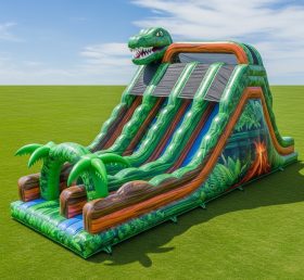 T8-9017 Escorregador Inflável de Dinossauro