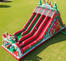 T8-9022 Escorregador Inflável de Natal