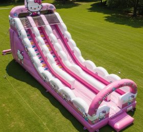 T8-9028 Hello Kitty Escorrega Inflável