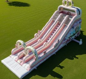 T8-9098 Escorregador Inflável de Casamento