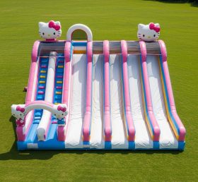 T8-9103 Hello Kitty Escorrega Inflável