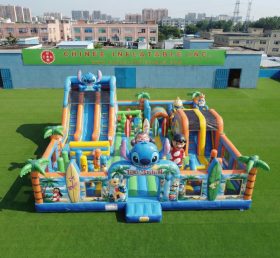 GF3-473 Parque Inflável com Tema Lilo & Stitch