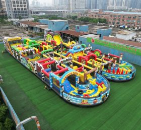 CR2-158 Pista de Obstáculos Gigante Inflável com Tema Toy Story Desafiadora