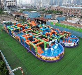 CR2-169 Pista Desafiadora Gigante Inflável com Tema Zootopia