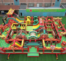 CR2-284 Corrida Desafiante de Estilo Chinês Gigante Pista de Obstáculos Inflável