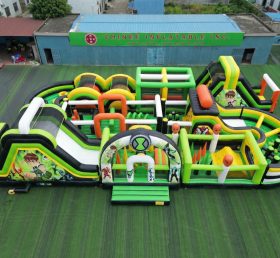 CR2-343 Pista Desafiadora Gigante Inflável com Tema Ben 10