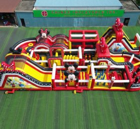 CR2-405 Pista de Desafios Gigante Inflável com Tema Mickey & Minnie