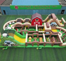 CR2-431 Corrida Desafiadora com Tema Shaun the Sheep Gigante Percurso de Obstáculos Inflável