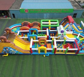 CR2-459 Percurso de Obstáculos Inflável Gigante com Tema Toy Story Desafio