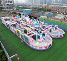 CR2-92 Pista de Obstáculos Gigante Inflável Desafiadora com Tema My Little Pony