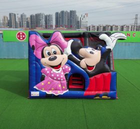 T2-4895B Castelo Inflável do Mickey Mouse com Escorregador