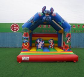 T2-3339K Pula-pula inflável com tema Lilo & Stitch