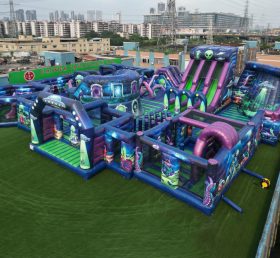 GF3-102 Parque Inflável com Tema Alienígena