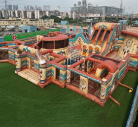 GF3-103 Parque Inflável com Tema Índio Americano
