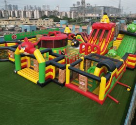 GF3-105 Parque Inflável com Tema Angry Birds