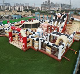 GF3-129 Parque Inflável com Tema de Vaca