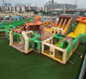 GF3-134 Parque Inflável com Tema de Dinossauro
