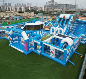 GF3-138 Parque Inflável Tema Doraemon