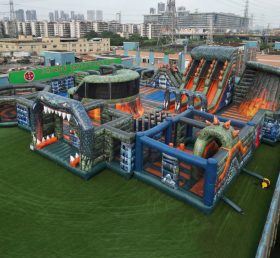 GF3-158 Parque Inflável com Tema Godzilla