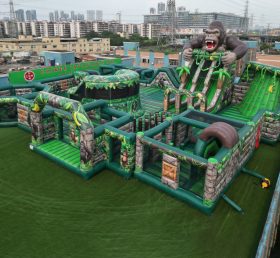 GF3-172 Parque Inflável com Tema King Kong