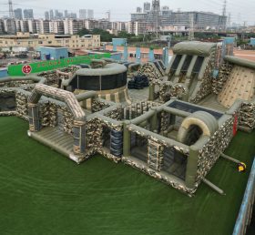GF3-185 Parque Inflável com Tema Estilo Militar
