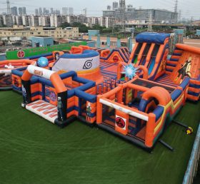 GF3-195 Parque Inflável Tema Naruto