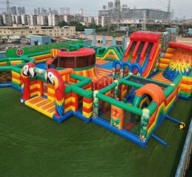 GF3-203 Parque Inflável com Tema de Papagaio