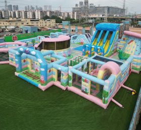 GF3-207 Parque Inflável Tema Peppa Pig