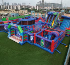 GF3-212 Parque Inflável com Tema PJ Masks