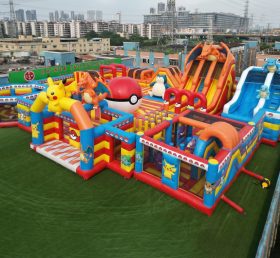 GF3-213 Parque Inflável com Tema Pokémon