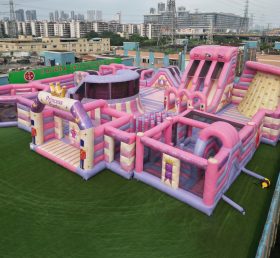 GF3-219 Parque Inflável com Tema de Festas de Princesas