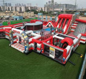 GF3-221 Parque Inflável com Tema Roblox