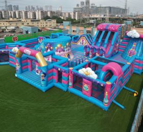 GF3-230 Parque Inflável com Tema Shimmer & Shine