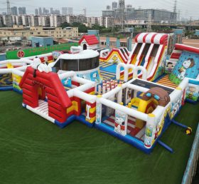GF3-234 Parque Inflável Tema Snoopy