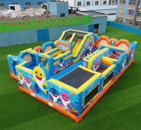 GF3-284 Parque Inflável Tema Baby Shark