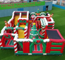 GF3-300 Parque Inflável com Tema de Natal