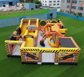 GF3-319 Parque Inflável com Tema de Escavadora