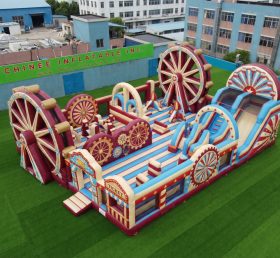 GF3-322 Parque Inflável com Tema de Roda-Gigante