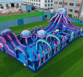 GF3-341 Parque Inflável com Tema de Água-viva