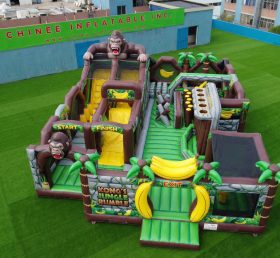 GF3-343 Parque Inflável com Tema King Kong