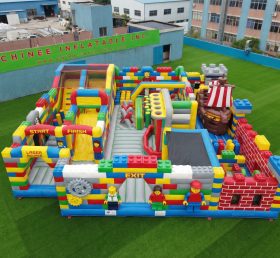 GF3-345 Parque Inflável com Tema Lego