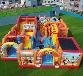 GF3-350 Parque Inflável com Tema Looney Tunes