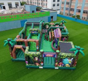 GF3-351 Parque Inflável Tema Floresta Mágica