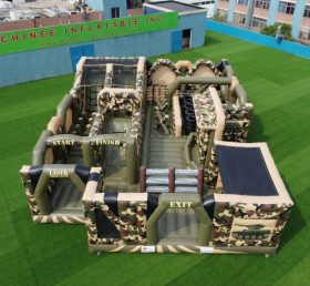 GF3-356 Parque Inflável com Tema Militar