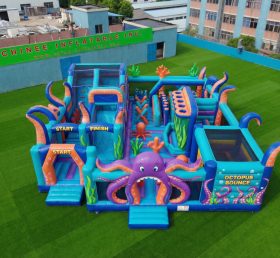 GF3-369 Parque Inflável com Tema de Polvo