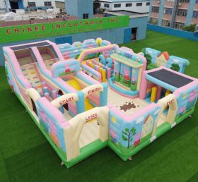 GF3-377 Parque Inflável com Tema Peppa Pig