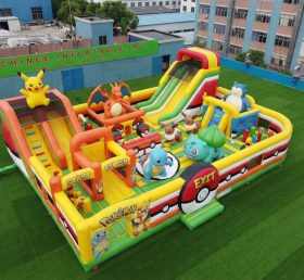 GF3-383 Parque Inflável com Tema Pokémon