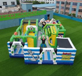 GF3-385 Parque Inflável com Tema Popeye